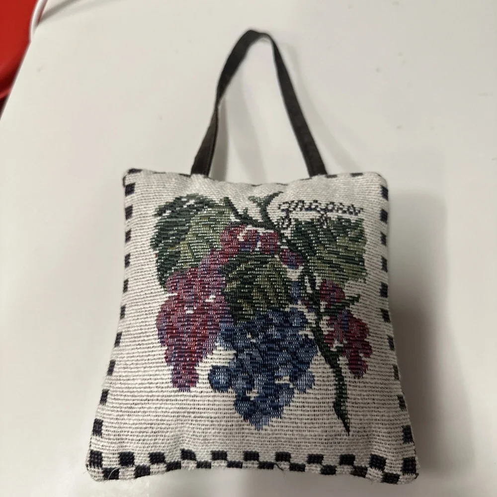 Vintage Finished‎ Cross Stitch Fancy  Pillow 6